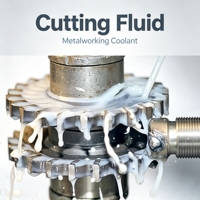 Fluide de coupe semi-synthétique liquide à 60 % de concentration pour l'usinage CNC, liquide de refroidissement pour le travail des métaux, usage industriel pour l'aluminium