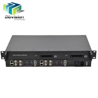 (IRD1340M) Sistema CATV para Hotel, 4 Ranuras CI, Decodificador Satelital IRD TV, 8 Canales DVB S S2 T a IP, Conversor Demodulador