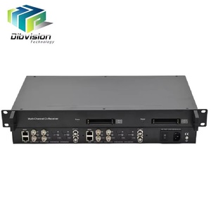 (IRD1340M) Sistema CATV para Hotel, 4 Ranuras CI, Decodificador Satelital IRD <span class=keywords><strong>TV</strong></span>, 8 <span class=keywords><strong>Canales</strong></span> DVB S S2 T a IP, Conversor Demodulador - Product Image 1