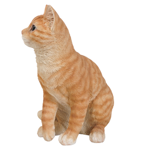 Figurine de <span class=keywords><strong>chat</strong></span> <span class=keywords><strong>en</strong></span> <span class=keywords><strong>résine</strong></span> espiègle de 12 pouces de haut Décoration de jardinage intérieure et extérieure - Product Image 2