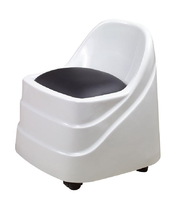 Kisen haute qualité beauté spa salon pédicure petit ensemble de manucure confortable tabouret moderne rouge blanc PU à vendre fabriqué en Chine