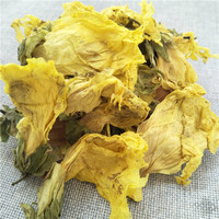 Shu Kui Hua Bunga Hollyhock Kuning Kering, Modern Abelmoschus Banyak Kering untuk Teh Herbal