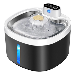 Offre Spéciale 2.6L Fontaine d'eau automatique pour animaux de compagnie Bol à boire intelligent avec système de filtre - Product Image 1