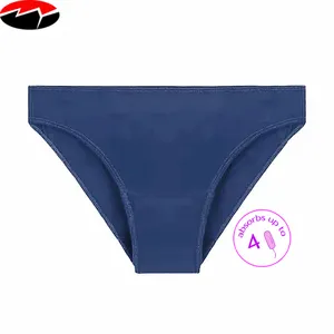 Sous-vêtements ajustables pour adolescentes, Bikini résistant aux fuites, culotte confortable, culotte menstruelle, 4 couches