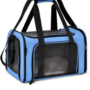 Sac à dos pour animaux de compagnie, chat, chien, extérieur, bandoulière, sac à dos, grande capacité, pliable, respirant, portable, fermeture éclair classique - Product Image 6