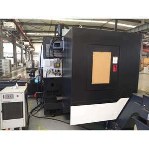 เครื่องกัดซีเอ็นซีอลูมิเนียมแบบตั้งโต๊ะ VMC855 พร้อมระบบควบคุม Fanuc และแกนหมุนอัตโนมัติ BT40 - Product Image 5