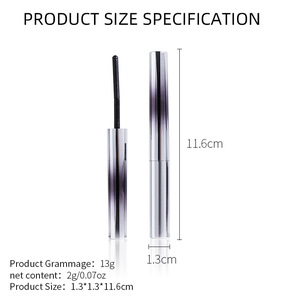 Cosmetici senza crudeltà personalizzati Mascara di <span class=keywords><strong>bellezza</strong></span> ciglia siero vegano effetto Volume 4d impermeabile Mascara Private Label - Product Image 5