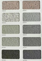 Panneau composite en aluminium ignifuge de haute qualité à texture pierre, garantie 5 ans, revêtement personnalisé à grain de pierre pour usage commercial