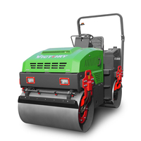 Nouveau Compacteur Routier à Double Tambour Vibrant Léger pour Terre