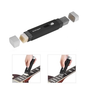 Outil de nettoyage de cordes de guitare Kit d'entretien de cordes de feutre de lubrification Outil de Luthier pour guitare électrique acoustique basse - Product Image 5