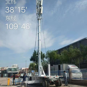 Tháp di động di động tháp di động tháp bò tháp telescoping mast Kính thiên văn CCTV cực Kính thiên văn máy ảnh Cột Buồm - Product Image 2