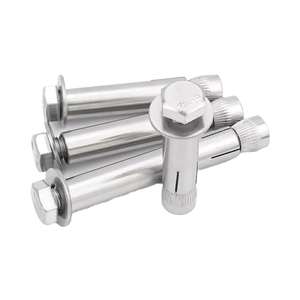 Roestvrijstalen Zeskant Wig Ankers & Mouw Gipsplaat Ankers-Voor Beton, Gipsplaat, Hout - Product Image 2