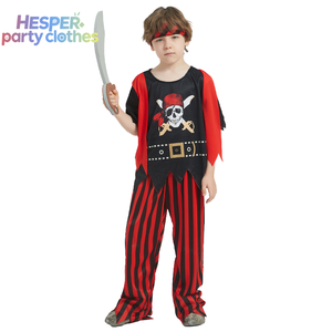 Disfraces de Pirata HESPER para Niños, Ropa de Juego de Rol, Ropa para Niños, Poliéster, Cosplay, Carnaval - Product Image 1