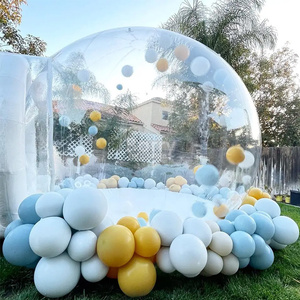 Casa de burbujas de alta calidad, globos inflables, casa de globos de burbujas dobles, casa de burbujas inflable con globos - Product Image 4