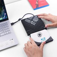 Factory Price Blu-ray Mobile Optical Drive Computer DVD Burner USB3.0 3.1 Blu-ray External Optical Drive With PC Desktop