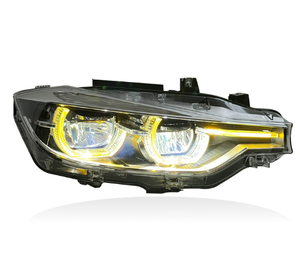 Faros Delanteros LED Láser de Doble Color 6000K para Serie 3 F30/F35 2013-2018 Amarillo y Blanco 12V Nuevos Plug & Play 6000 Lúmenes - Product Image 4