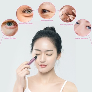 เครื่องนวดหน้าและรอบดวงตาแบบพกพา ช่วยลดเลือนริ้วรอย พร้อมระบบความร้อนและการสั่นสะเทือน ช่วยยกกระชับผิวหน้า ลดรอยคล้ำใต้ตา - Product Image 2