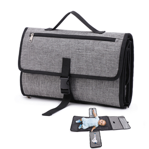 Borse Fasciatoio 3 in 1 di Lusso alla Moda per Mamma e Papà con Borsa a Tracolla in Nylon per Neonati e Bambini - Vendita all'Ingrosso - Product Image 1