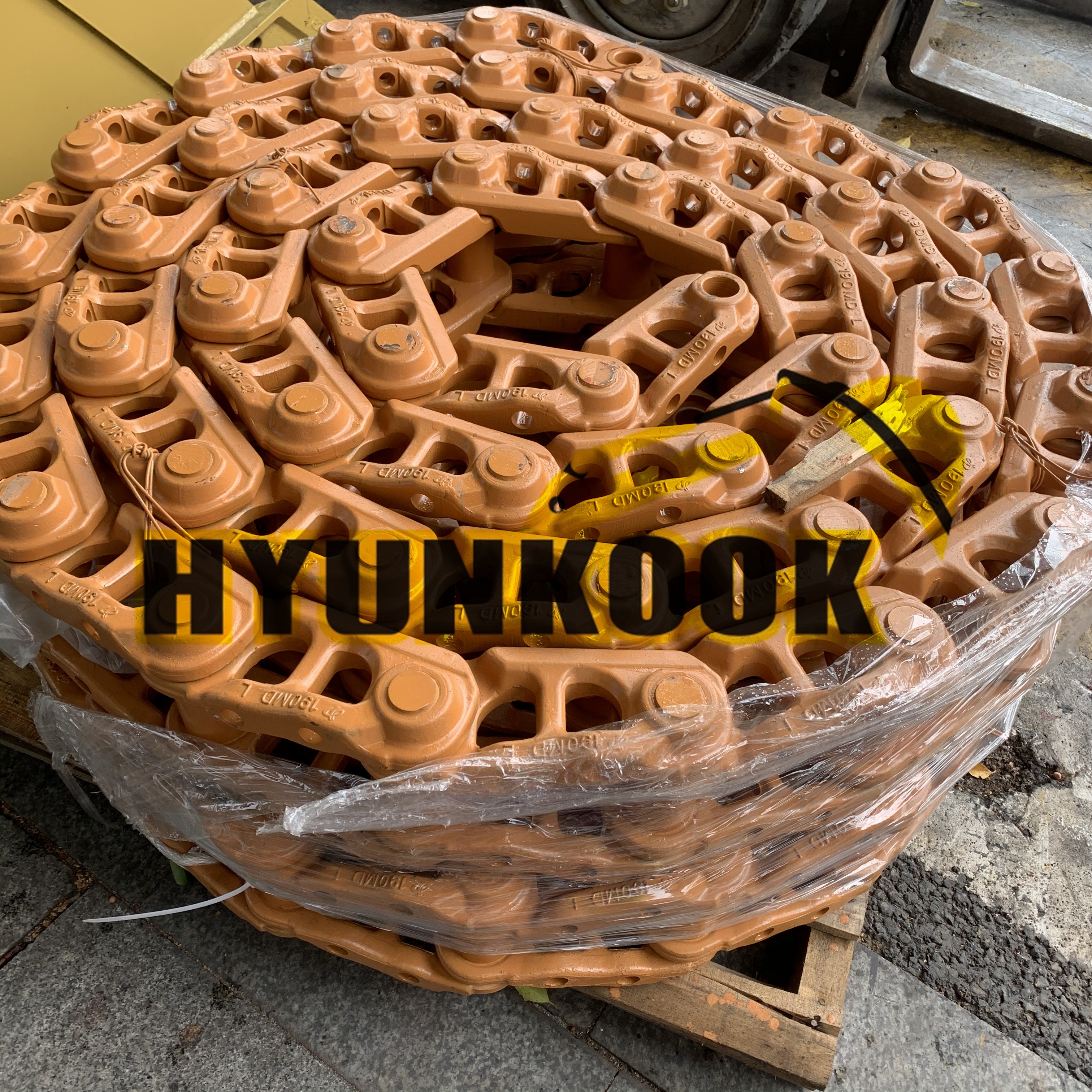 Гусеничный каток Fiat allis fd20 для бульдозера, звено экскаватора 7c/fl9 цепь