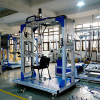 DongGuan HaiDa Dispositivo de prueba horizontal Silla Reposabrazos Respaldo Máquina de prueba Silla Probador de durabilidad
