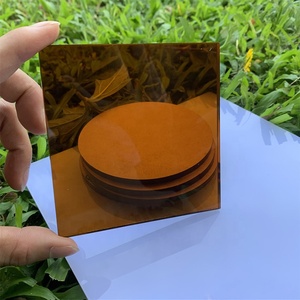 Panneau de <span class=keywords><strong>plexiglas</strong></span> teinté en bronze Feuille acrylique ambre antique Acrylique nid d'abeille semi-transparent - Product Image 4