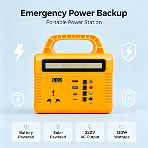Station d'alimentation portable Meimu, 144Wh |   Batterie de secours LiFePO4, générateur solaire pour l'extérieur, le camping, les voyages, la chasse, les pannes de courant - Product Image 4
