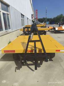 Truk <span class=keywords><strong>Flatbed</strong></span> Baja Mangan Ringan Tugas Berat Baru untuk Trailer Ruang Sempit dengan Kapasitas 1-20t untuk Bengkel - Product Image 6