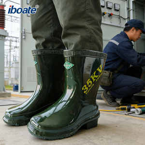 Stivali Isolanti 35kV, <span class=keywords><strong>Scarpe</strong></span> di Sicurezza Specifiche per Elettricisti per Sale di Distribuzione Elettrica / Lavori Elettrici - Product Image 5