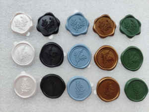 Оптовая Продажа Персонализированные восковые штамп наклейки самоклеящиеся восковые уплотнения - Product Image 4