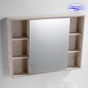 <span class=keywords><strong>DAMSEl</strong></span> ชุดตู้อ่างล้างมือในห้องน้ำทำจากไม้,ตู้ดีไซน์ห้องน้ำแบบปรับได้สีเทาสำหรับอ่างล้างมือ - Product Image 6