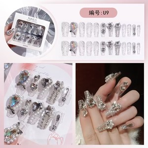 Faux ongles artificiels de haute qualité en gel souple, faits à la main, en gros, sur mesure, à presser - Product Image 4