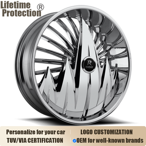 S608 DUB ล้อปลอมแปลง f.u 20 22 24นิ้ว6X139.7 5x127ล้อสำหรับ Cadillac Escalade Chevy Tahoe GMC YUKON Silverado 1500 JEEP <span class=keywords><strong>gcx</strong></span> - Product Image 1