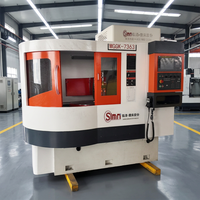 Rectificadora de Superficies Horizontales CNC de Alta Precisión con Sistema FANUC y Mesa Rotatoria para Piezas Ópticas