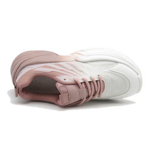 Chaussures plates décontractées personnalisées <span class=keywords><strong>pas</strong></span> chères, baskets épaisses pour femmes et dames - Product Image 3