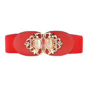 D0702YD10 2023 derniers modèles Fitness plaqué or boucle <span class=keywords><strong>bijou</strong></span> ceintures élastiques pour dames Sehe mode - Product Image 2