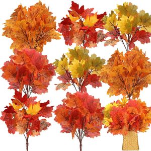 Easy To Obtain Artificial Maple Leaf Arrangement 100-200Cm Silk Flower Home Decor For Thanksgiving <b>Christmas</b> Halloween - Product Image 1