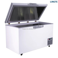 Congélateur ultra basse température 338L pour bateaux de pêche, revêtement en acier inoxydable 304, grande capacité -50°C ° C à -86 ° C