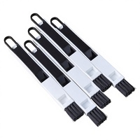 Brosse de nettoyage de rainures pour moustiquaires, en gros du fabricant, poils en polypropylène, manche en plastique PP de 25 mm