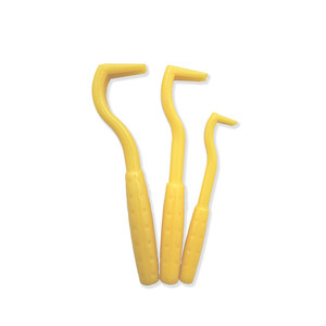 أداة جديدة حمراء لإزالة القراد، مجموعة من 3 قطع للتحكم في البراغيث والقراد، منتجات للحيوانات الأليفة - Product Image 4