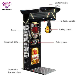 Funplay vui chơi giải trí lớn cú đấm điện đồng tiền hoạt động boxautomat đấm Máy trò chơi hit Arcade boxer đấm bốc máy cho Arcade - Product Image 6
