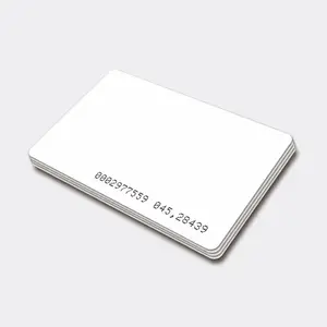 Kartu kunci pintar mango rfid RFID kosong 125khz, kartu kunci kontrol akses mangga Proximity EM4100 ID untuk pintu sistem kunci elektrik