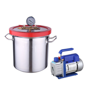 Chambre à vide de haute qualité, 3 gallons, en acier inoxydable, chambre de dégazage avec vide - Product Image 1