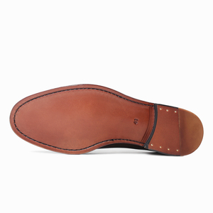 Bespoke Smoked Olive Patina Leather <strong>Shoes</strong> | High-Gloss Mirror Finish <strong>Men</strong> <strong>Tuxedo</strong> <strong>Shoes</strong> Real Leather Sole Italian Calfskin - Product Image 1