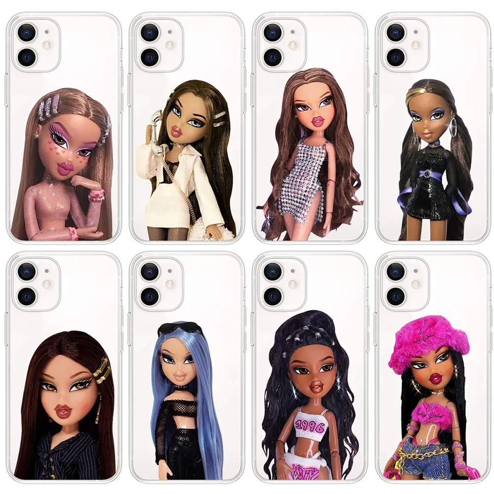 Phone Case For Iphone 14 13 12 11 8 7 6 Plus Xs Xr Cute Girl Princess Cellphone Accessories Iphone 14 Pro Max Cell Phone Cover
