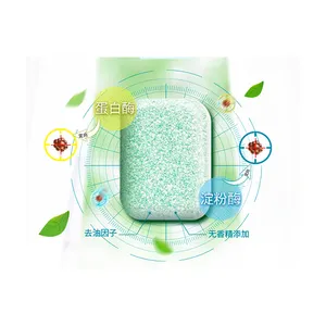 Dosettes de nettoyage naturelles utilisation quotidienne de tablettes de lave-vaisselle bol de détergent à capsule