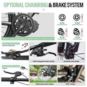 <span class=keywords><strong>Bafang</strong></span> Nouvelle Version Mid Motor Kits Ebike <span class=keywords><strong>Bafang</strong></span> <span class=keywords><strong>BBS01</strong></span> BBS02 BBSHD 36v 48v 250w 350w 500w 750w 52v 1000w Kit de Conversion Mid Drive - Product Image 5