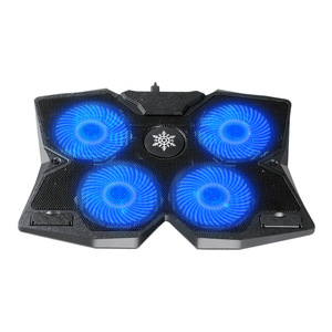 S400 Laptop <b>Cooling</b> <b>Pad</b> Four Fans Air Cooled Plastic Gaming Notebook Cooler Stand - Product Image 3