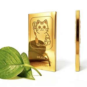 High Precision Brass Sheet <b>Mirror</b> Finish 500g Cut <b>Mirror</b> Brass Sheet - Product Image 6
