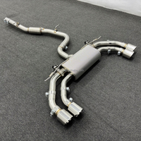 Tubo de Escape Deportivo de Alto Rendimiento Catback Apto para Volkswagen Tiguan R 2.0T