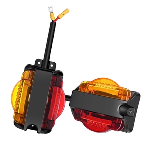 HST-20671 LED <span class=keywords><strong>Remorque</strong></span> Feux D'ailes Pré Câblé <span class=keywords><strong>Remorque</strong></span> Liquidation Feux <span class=keywords><strong>de</strong></span> Position Avant <span class=keywords><strong>de</strong></span> Couleur Orange Rouge Arrière pour <span class=keywords><strong>Remorque</strong></span> Camions - Product Image 1